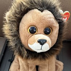 TY Beanie Baby Cecil Lion 