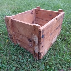 Old Wood Box Crate