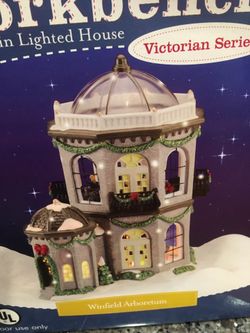 Victorian style ceramic house