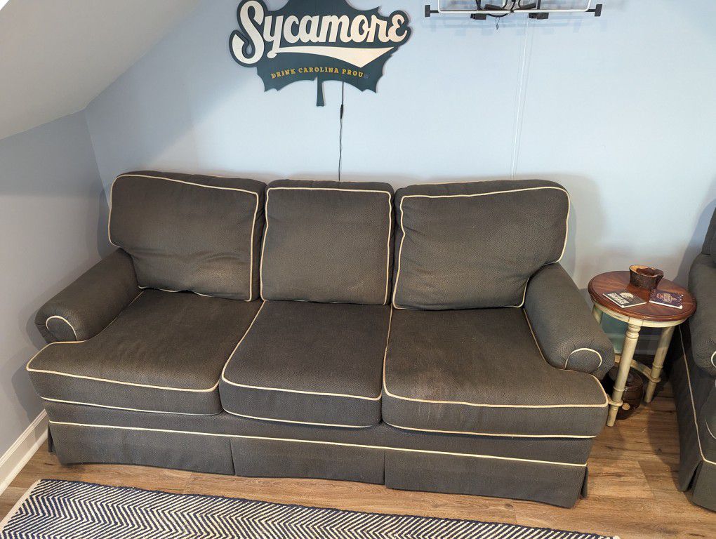Grey King Hickory Couch For Sale OBO