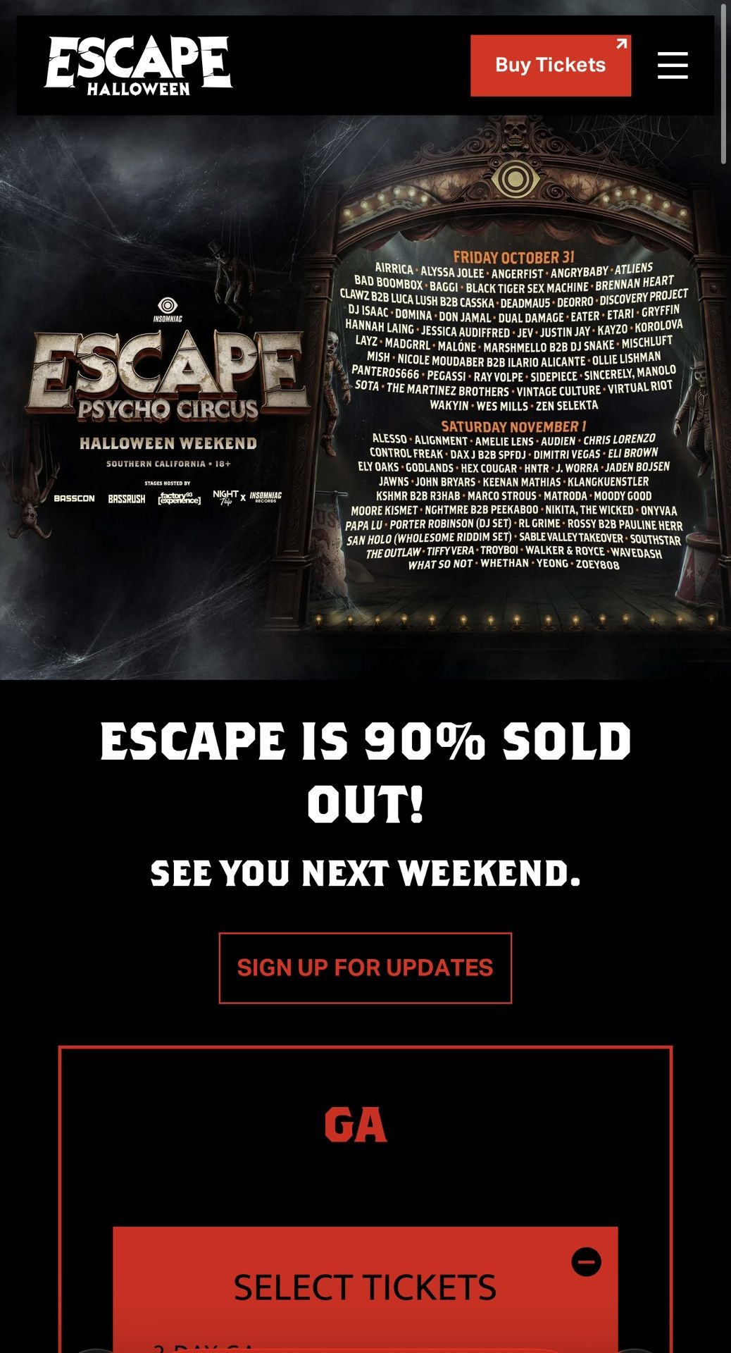 Escape Ga Two Days