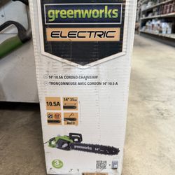 Greenworks 14” Electric Corded Chainsaw