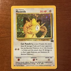 Meowth WoTC Promo 10