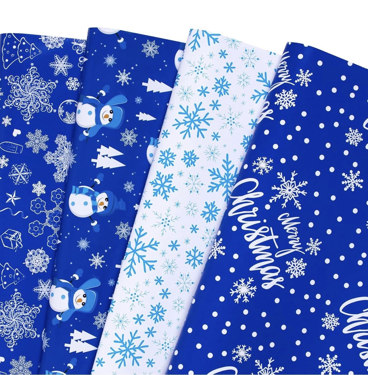 Christmas Wrapping Paper Folded 12 Sheets