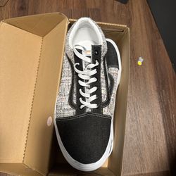 VANS Old Skool 2gether As Ourselves Low Top Shoes Denim, Mens 13  & Women 14.5