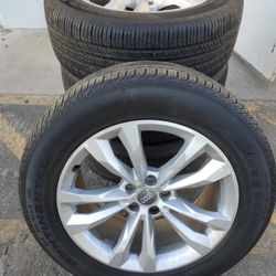 Audi 19” Wheels With Tires