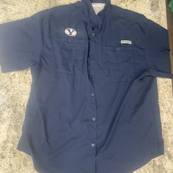 BYU Columbia PFG Fishing Shirt 