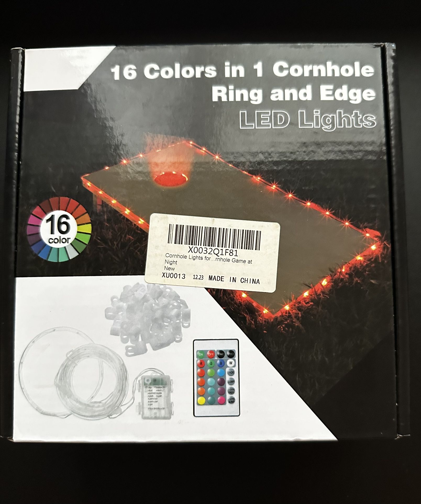 Cornhole Board LED Lights Set