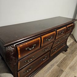 Chest of Drawes and Dresser with Mirror
