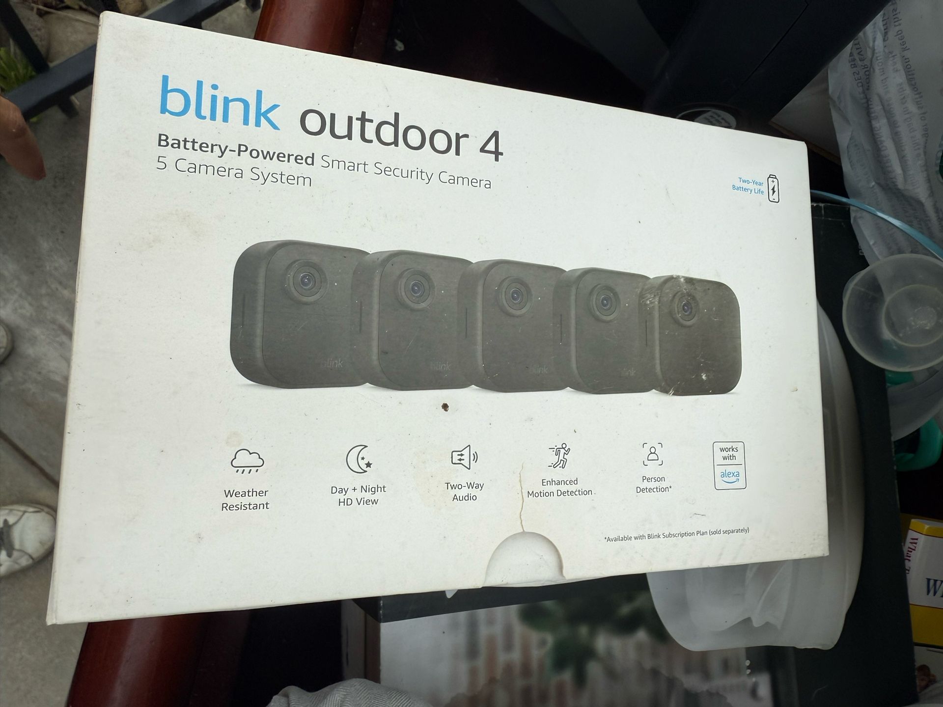 Blink Outdoor 4 Battery Powered Smart Security Camera