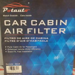 Potauto Car Cabin Air Filter For Ford Mustang 9447-CHN-1