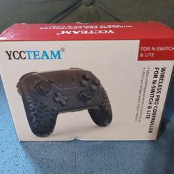 Wireless Pro Controller YCCTEAM for Nintendo Switch & Lite W/ Cable Brand New