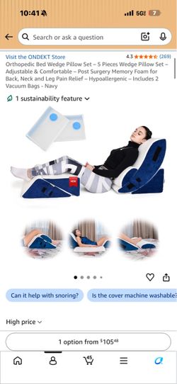 Pillows orthopedic