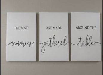 The Best Memories Are Made Around The Table Wall Art
