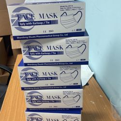 3 PLY Face Mask.  5000Pieces 