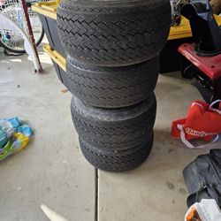 2009 Club Car Precedent Original Wheels And Basket