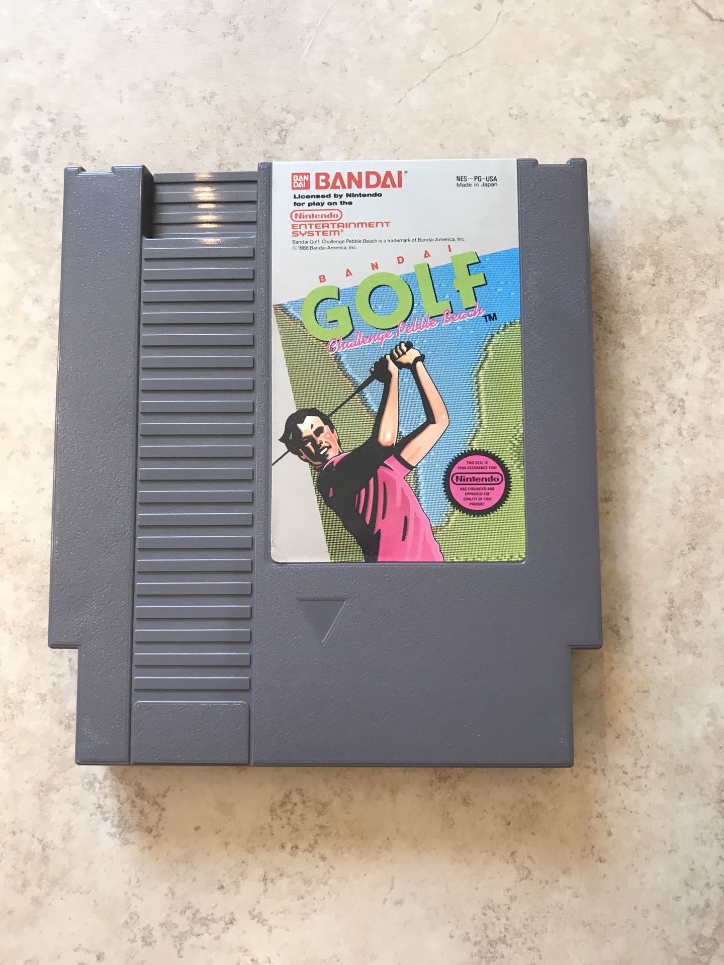Golf Nintendo game