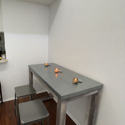 CB2 Concrete Bar / Counter Table –  CB2 Concrete Bar / Counter Table – Modern Industrial – CB2 Concrete  Bar / Counter Table