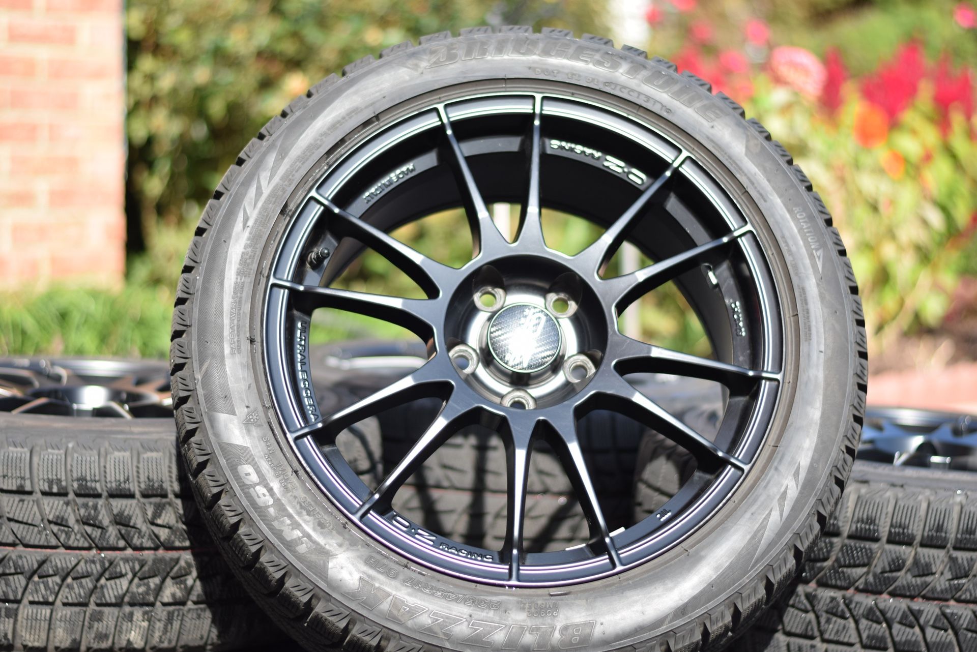 OZ Racing Ultraleggera Wheels & Bridgestone Tires & TPMS