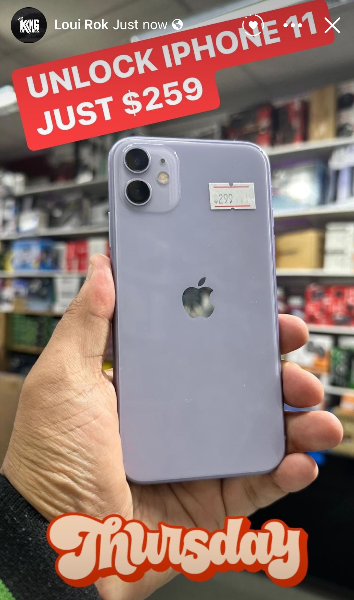 IPHONE 11 UNLOCKED