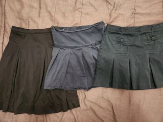 Girl/teen Dark Blue Navy skirts school
