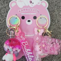 Liquid Keychain Set