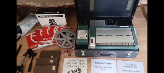 Vintage Kodak Recordak Portable Micro-File Machine Model E - V-Mail WWII Era - Rare Microfilm Camera