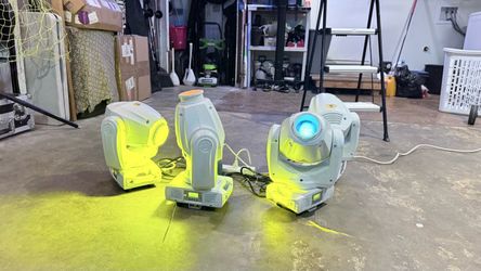 (4) ADJ Inno Spot Pros - works perfect