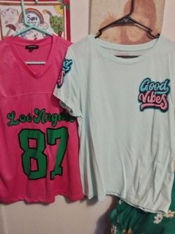 Shirts Pink 1x Other 2x