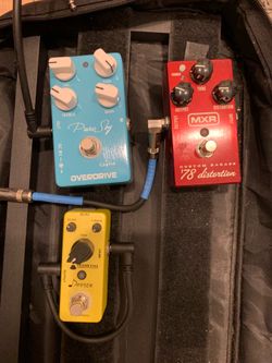 Guitar pedals