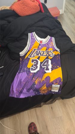 Shaq laker jersey size L