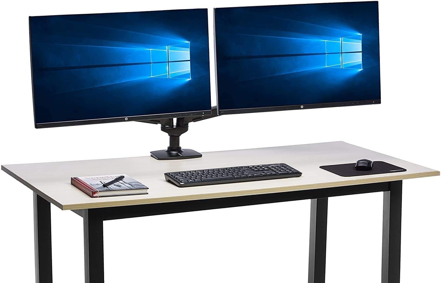 Amazon Basics Premium Dual Monitor Stand