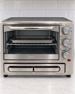 Oster Stainless Steel Convection Oven with Pizza Drawer
