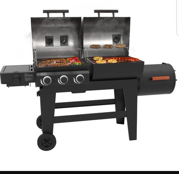 Char Griller Triple Play Charcoal Propane Grill With Smoker For Char Griller Triple Play Charcoal Propane Grill With Smoker