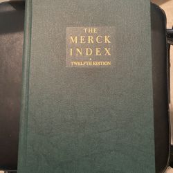 The Merck Index, Twelfth Edition, a one-volume encyclopedia of chemicals, drugs, and biologicals