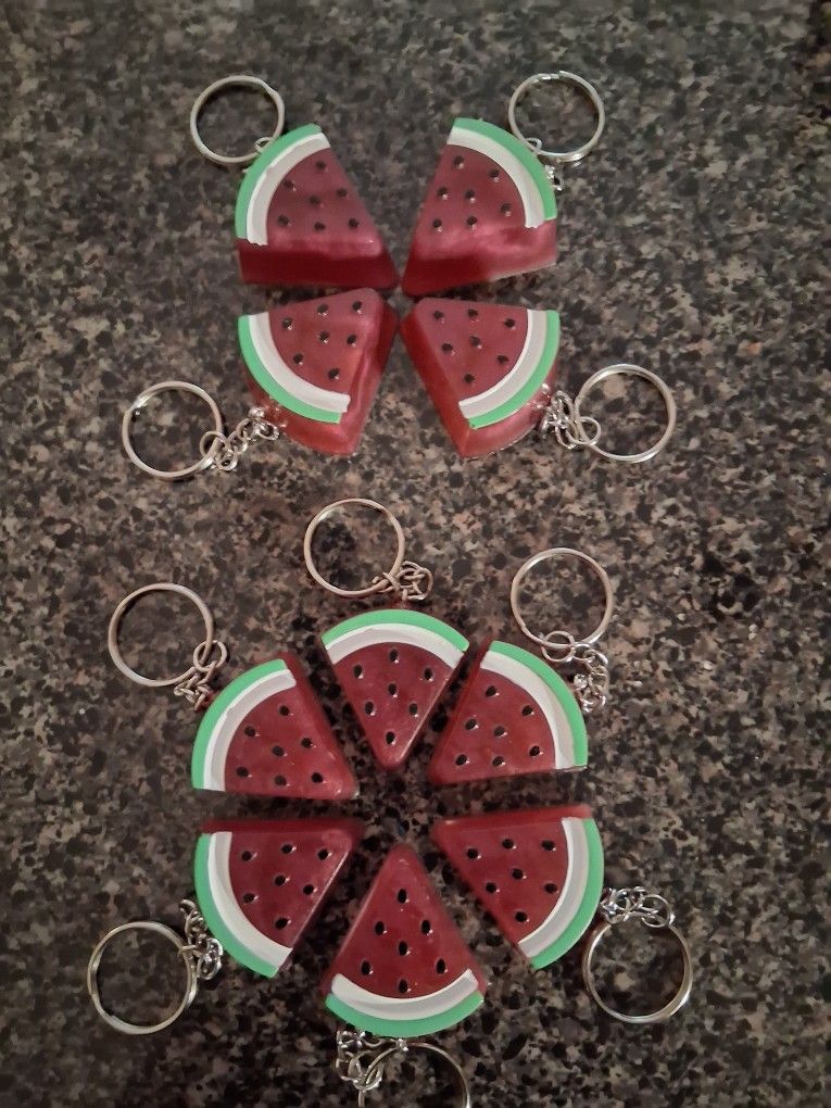 Watermelon Keychains