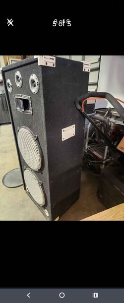 Large Tower Speakers