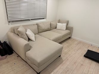 Living Spaces Sectional Couch