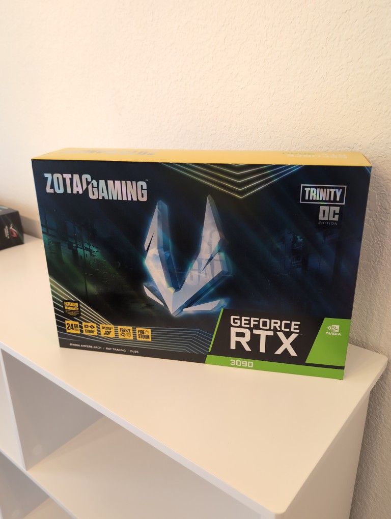 Zotac G-Force RTX 3090 Trinity Slightly Used With Box