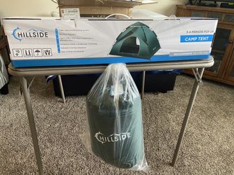 Tent And Sleeping Bag