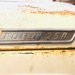 67 F350 hood emblems