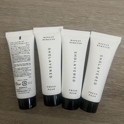 sholayered fresh pear makeup remover lot of 4