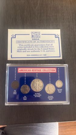 American Heritage collection  coin set