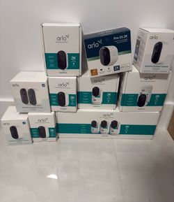 13 Arlo security camera system - brand new