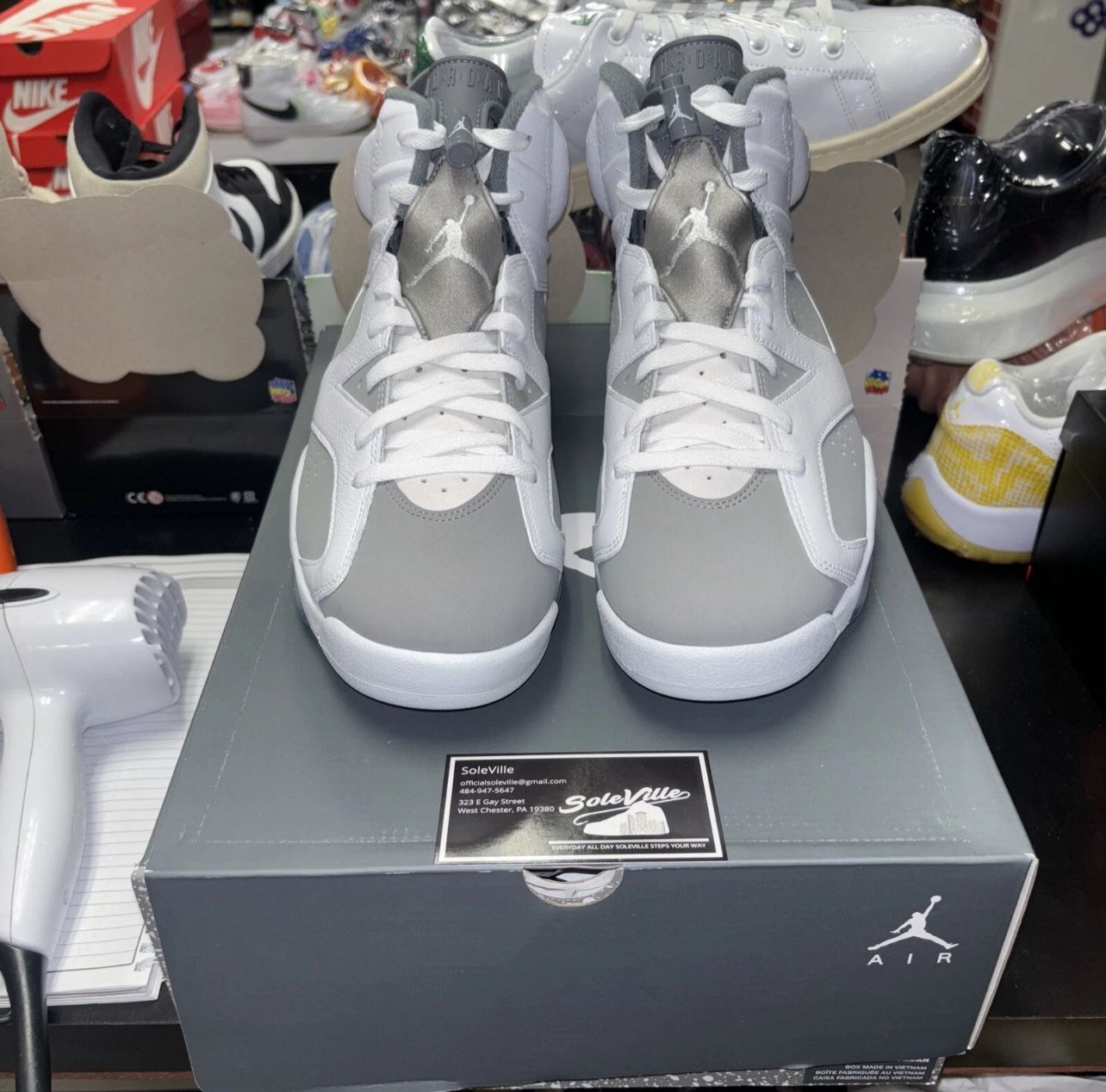 Jordan 6 Cool Grey