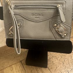 NWOT BCBG Paris Leather Coin Purse Wristlet
