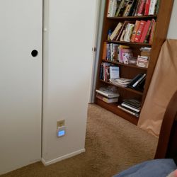 6 Shelf Wood Bookcase