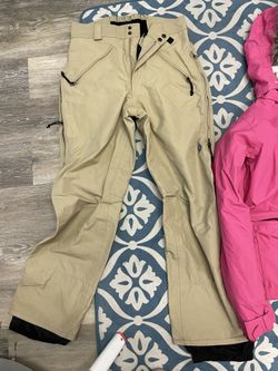 Burton Snowboarding Ski Pants And Pink Snowboarding Jacket