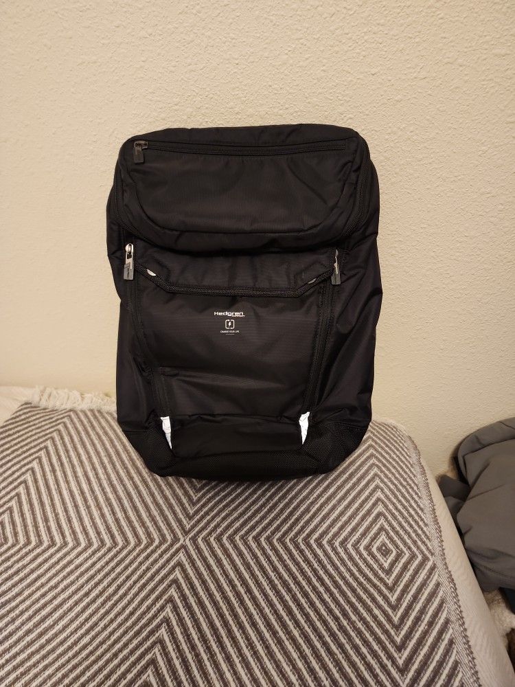 Hedgren Black Backpack