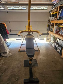 Powertec Leverage machine